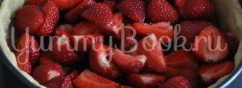 клубничный тарт со сметаной. Шаг 11