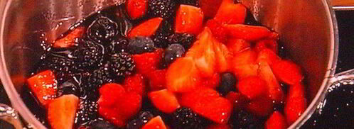 летний ягодный тарт и ягодный сорбе. Шаг 3