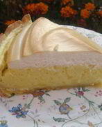 Лимонный тарт с меренгой