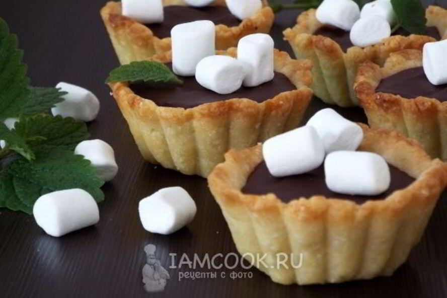 Рецепт мини-тарты с шоколадом