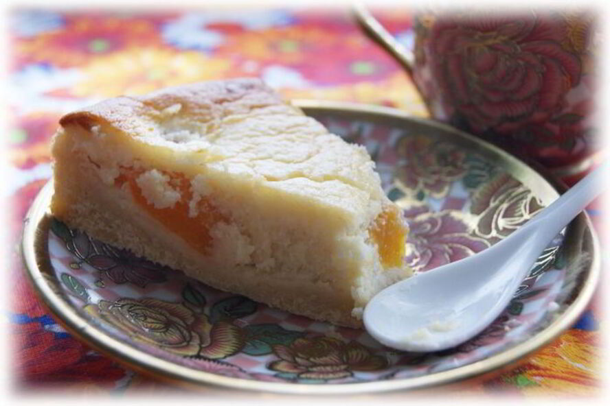 Рецепт персиковый тарт с франжипаном