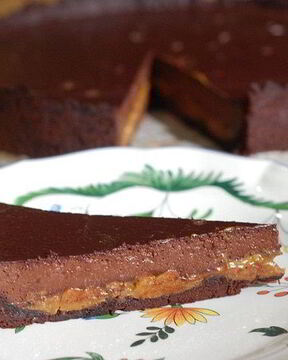 Шоколадный тарт из Бургундии