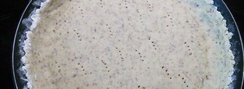 сливовый тарт с ореховым безе. Шаг 3