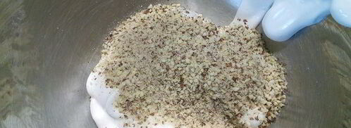 сливовый тарт с ореховым безе. Шаг 10