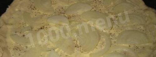 тарт фламбе. Шаг 8