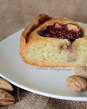 Тарт миндально-инжирный