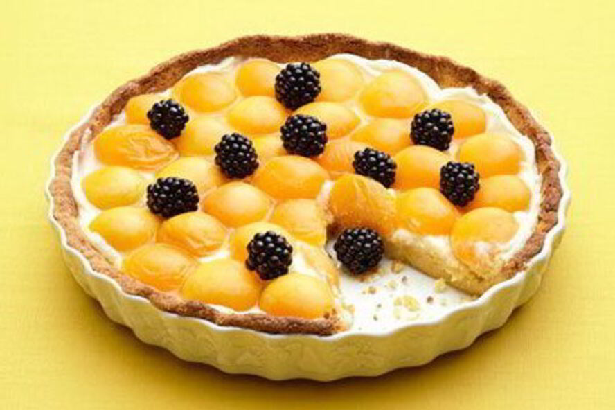 Рецепт тарт с абрикосами