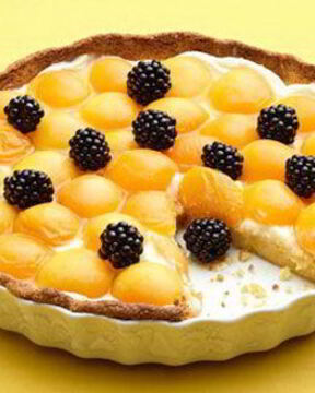 Тарт с абрикосами