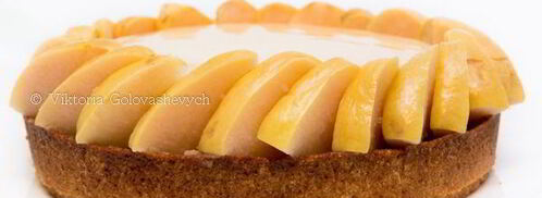 тарт с айвой и сырным муссом. Шаг 14