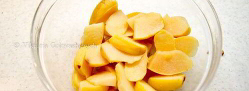 тарт с айвой и сырным муссом. Шаг 10