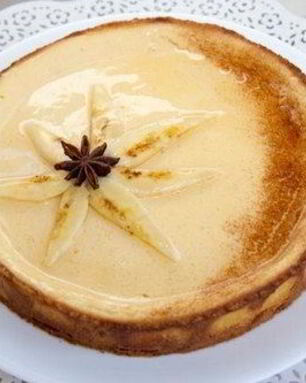 Тарт с бананами и йогуртовым кремом