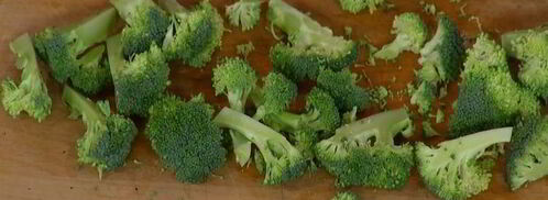 тарт с брокколи, луком-пореем и сыром. Шаг 4