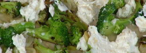 тарт с брокколи, луком-пореем и сыром. Шаг 9