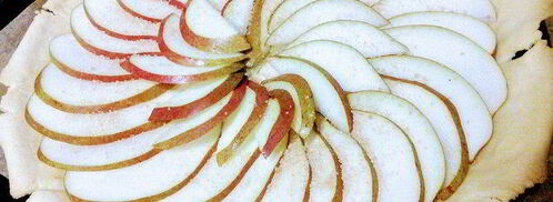 тарт с камамбером и грушей. Шаг 6