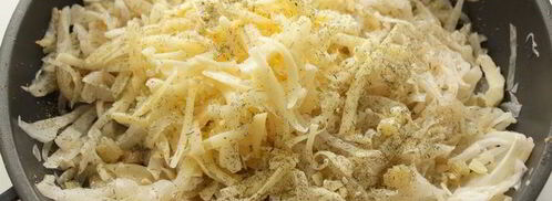 тарт с капустой и перепелиными яйцами. Шаг 6