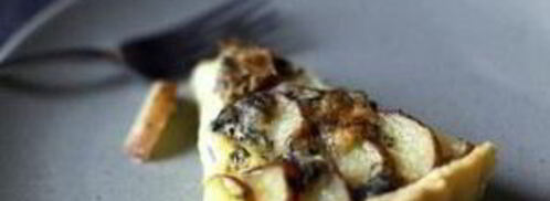 тарт с картофелем и голубым сыром. Шаг 4