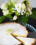 Тарт с лаймовой начинкой