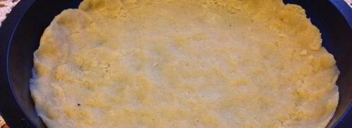 тарт с малиной и заварным медовым кремом. Шаг 2