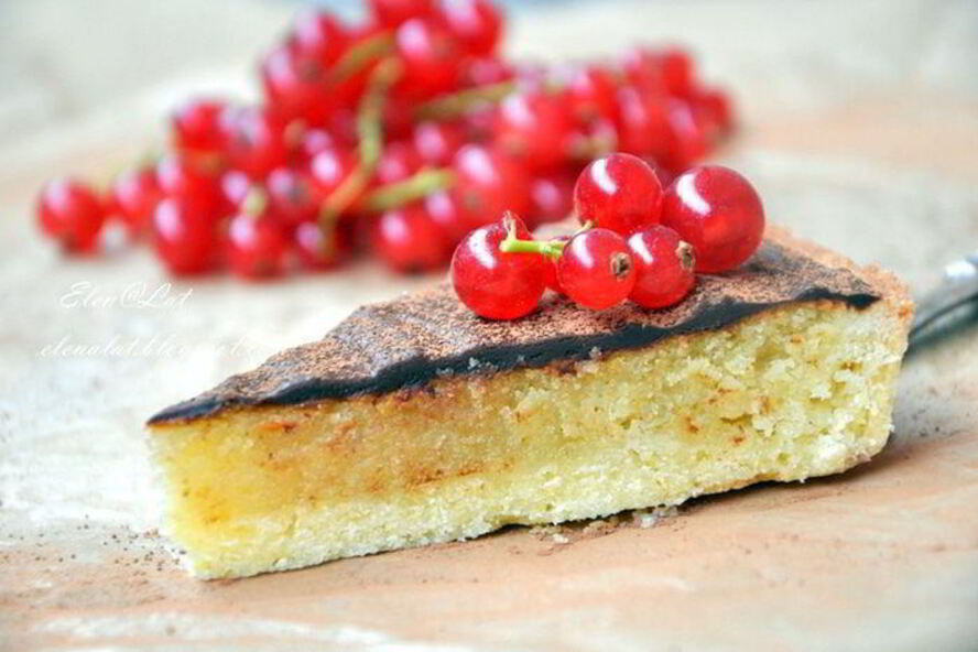 Рецепт тарт с миндальным кремом и шоколадом