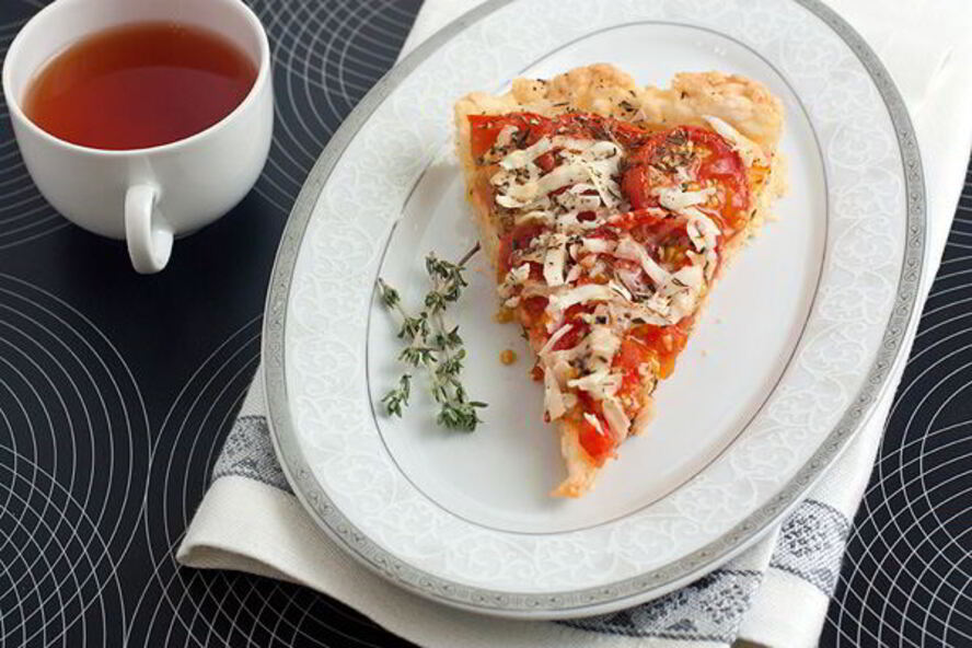 Рецепт тарт с помидорами черри