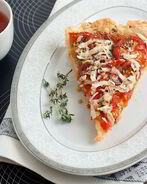 Тарт с помидорами черри