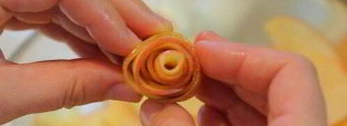 тарт с розами из яблок. Шаг 9