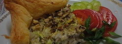 тарт с цукини, рисом и орехами. Шаг 8