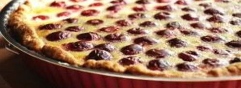 тарт с вишней и белым шоколадом. Шаг 10