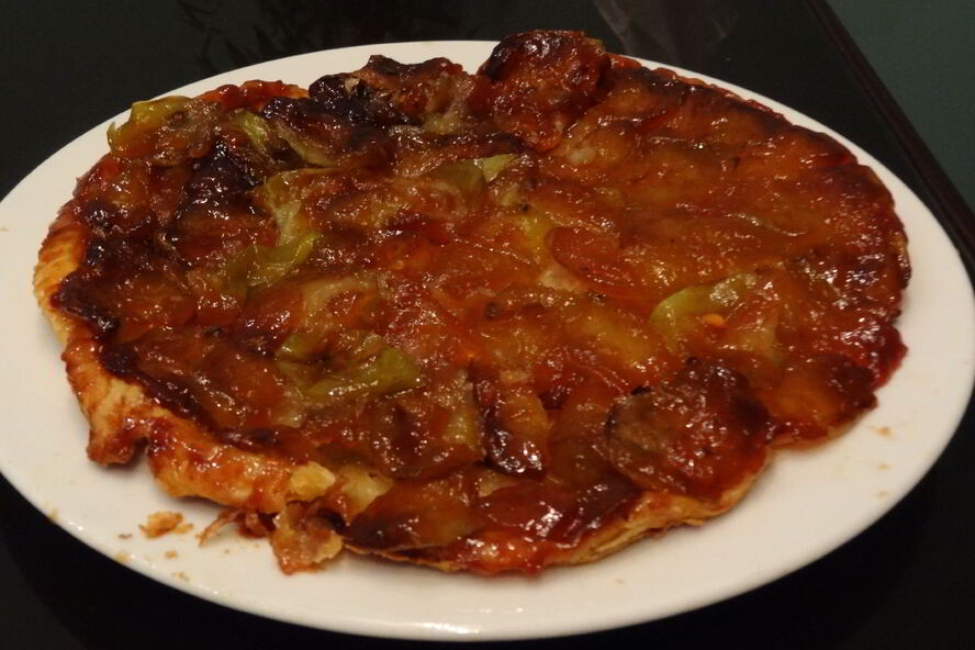 Рецепт тарт татен из слоеного теста