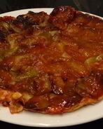 Тарт татен из слоеного теста