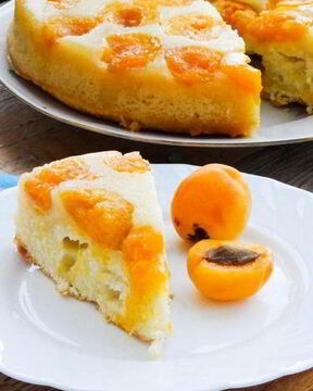 Тарт татен с бисквитным тестом