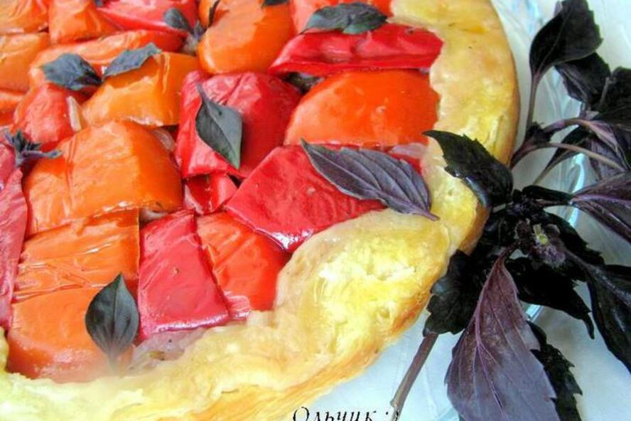 Рецепт тарт татен со сладким перцем