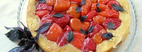 тарт татен со сладким перцем. Шаг 8