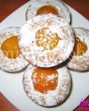 Тартинки с абрикосами