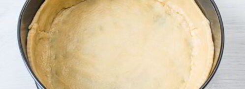 творожный тарт с персиками. Шаг 4