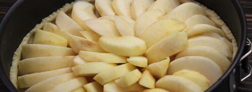 яблочный тарт с карамельным кремом. Шаг 7