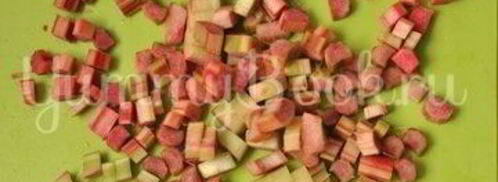 яблочный тарт с ревенем. Шаг 3