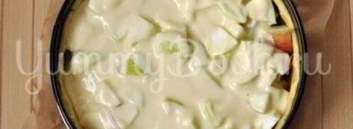 яблочный тарт с ревенем. Шаг 8