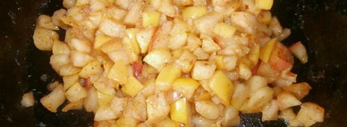 французские тосты с яблоками. Шаг 2