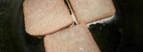 французские тосты с яблоками. Шаг 3