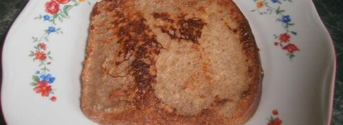 французские тосты с яблоками. Шаг 4