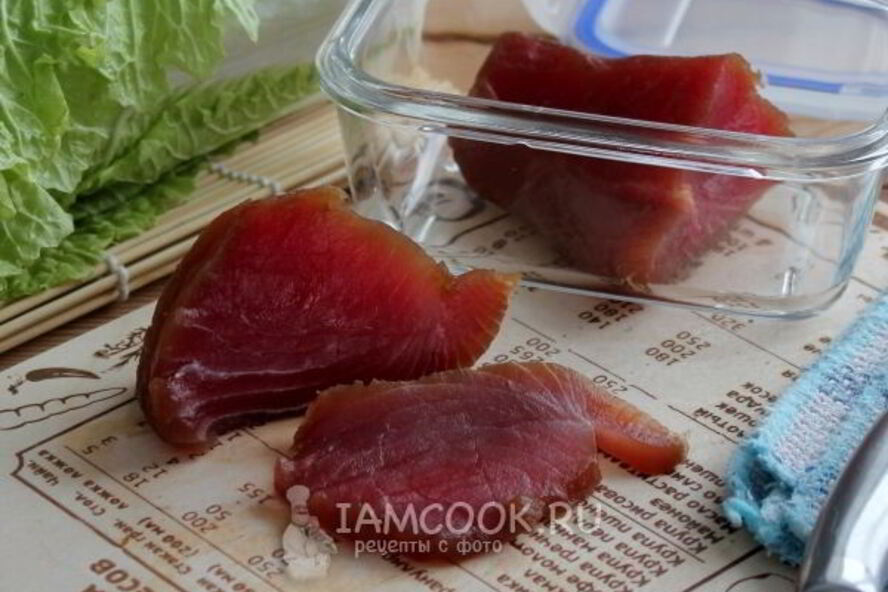 Рецепт тунец маринованный