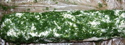 творожный сыр с зеленью. Шаг 7