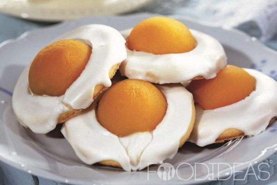 Рецепт печенье яичница