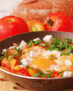 Шакшука с сыром фета