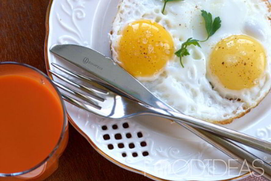 Рецепт вкусная яичница