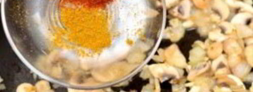 яичница-болтунья с грибами. Шаг 3