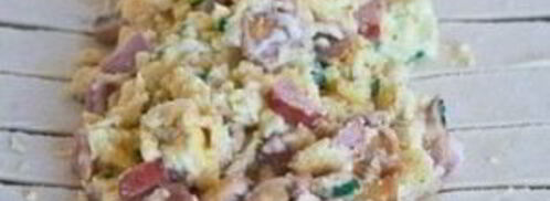 яичница-болтунья в слоеном тесте. Шаг 3