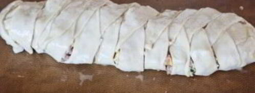 яичница-болтунья в слоеном тесте. Шаг 4