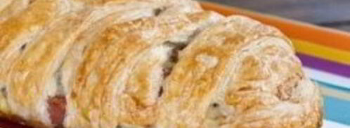 яичница-болтунья в слоеном тесте. Шаг 5